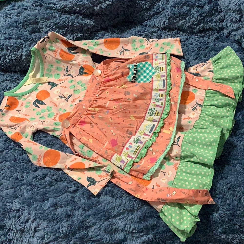 Matilda Jane peach dress